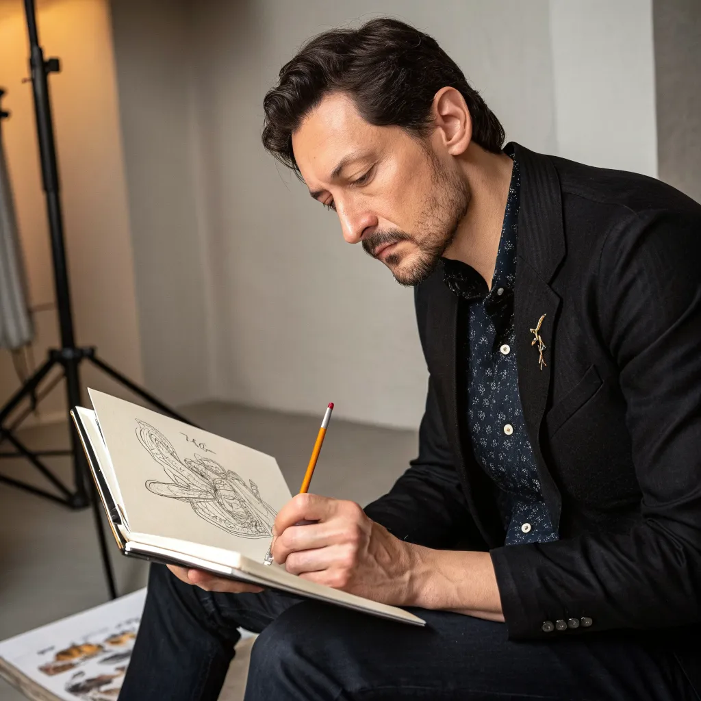 AELVARIX portrait sketch session