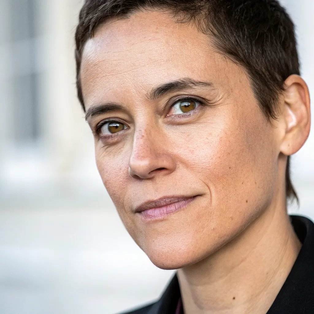 Stylized portrait illustration example artwork